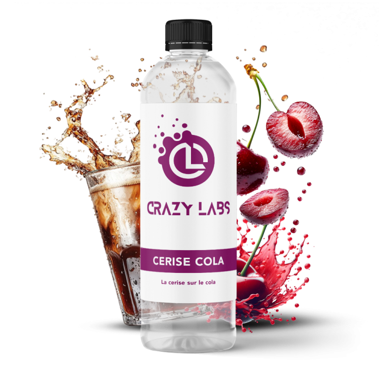 Cerise Cola - 1 Litre - Crazy Labs