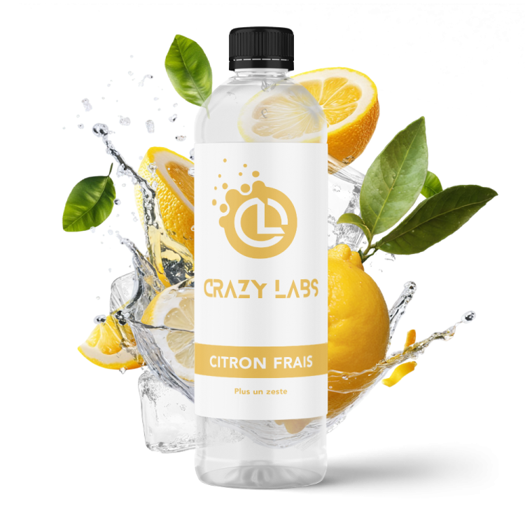 Citron Frais - 1 Litre - Crazy Labs