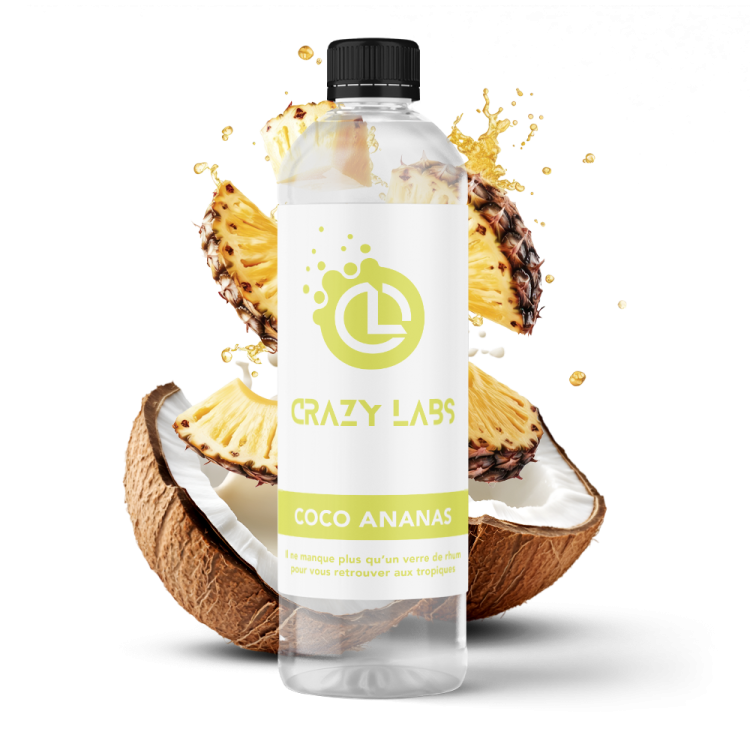 Coco Ananas - 1 Litre - Crazy Labs