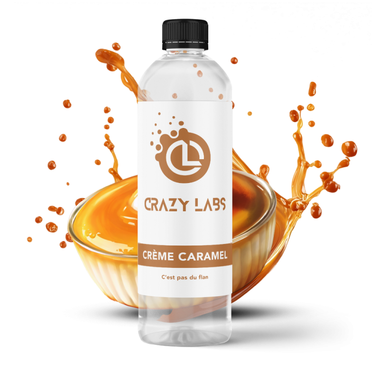 Creme Caramel - 1 Litre - Crazy Labs