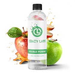 Double Pomme - 1 Litre - Crazy Labs