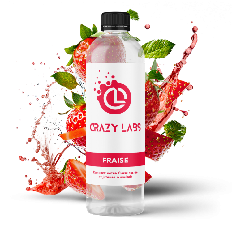 Fraise - 1 Litre - Crazy Labs
