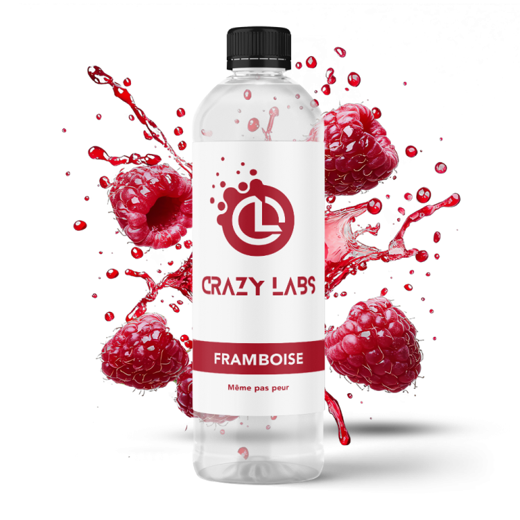 Framboise - 1 Litre - Crazy Labs