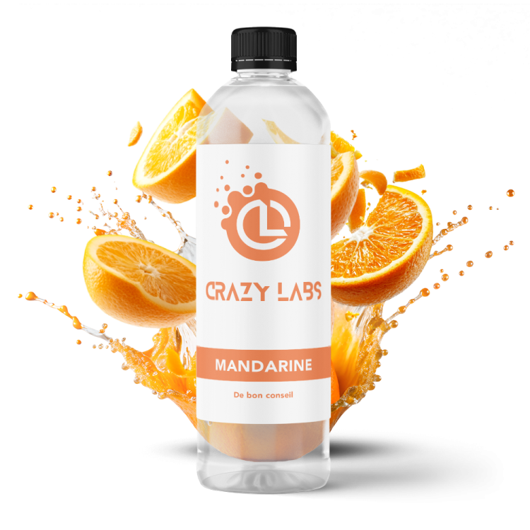 Mandarine - 1 Litre - Crazy Labs