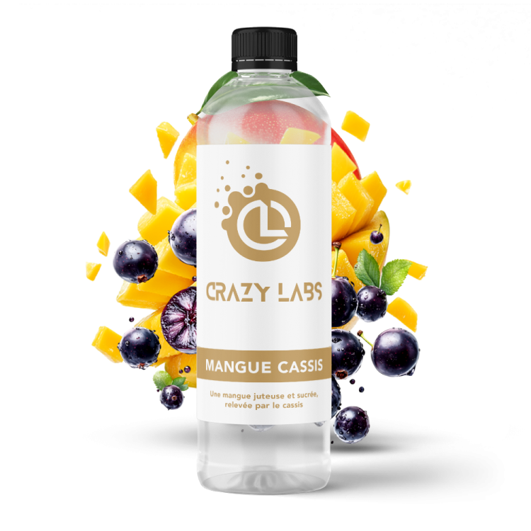 Mangue Cassis - 1 Litre - Crazy Labs