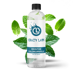 Menthe Chlorophylle - 1 Litre - Crazy Labs