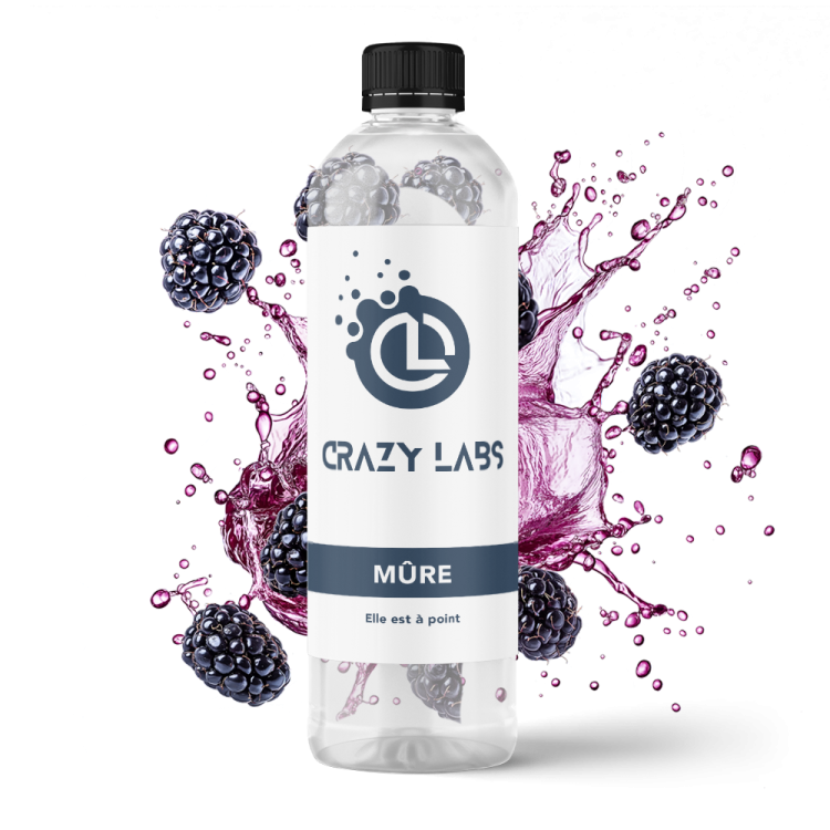 Mûre - 1 Litre - Crazy Labs