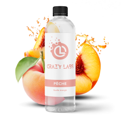 Pêche - 1 Litre - Crazy Labs