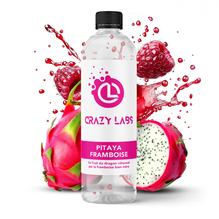 Pitaya Framboise - 1 Litre - Crazy Labs