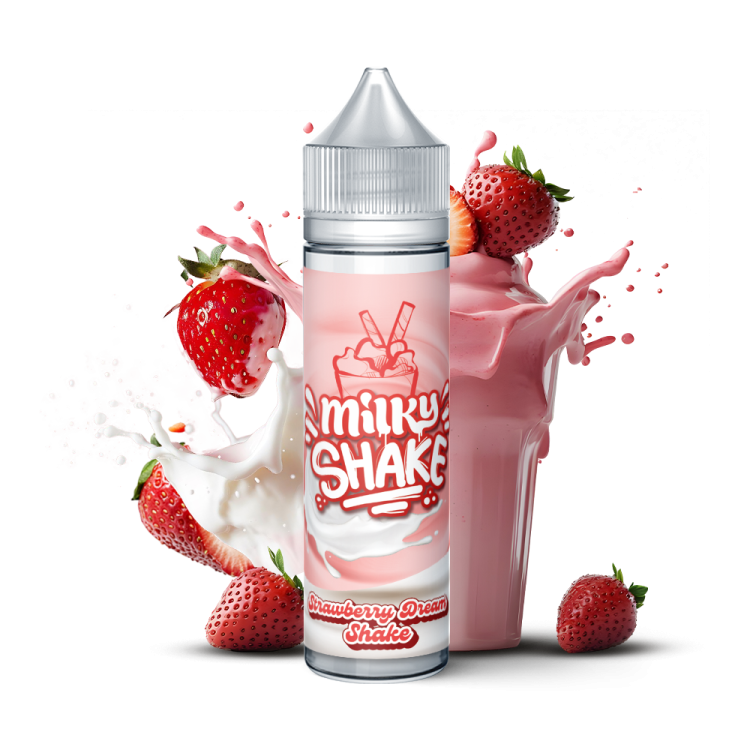 Strawberry Dream Shake - 75ML - Milky Shake