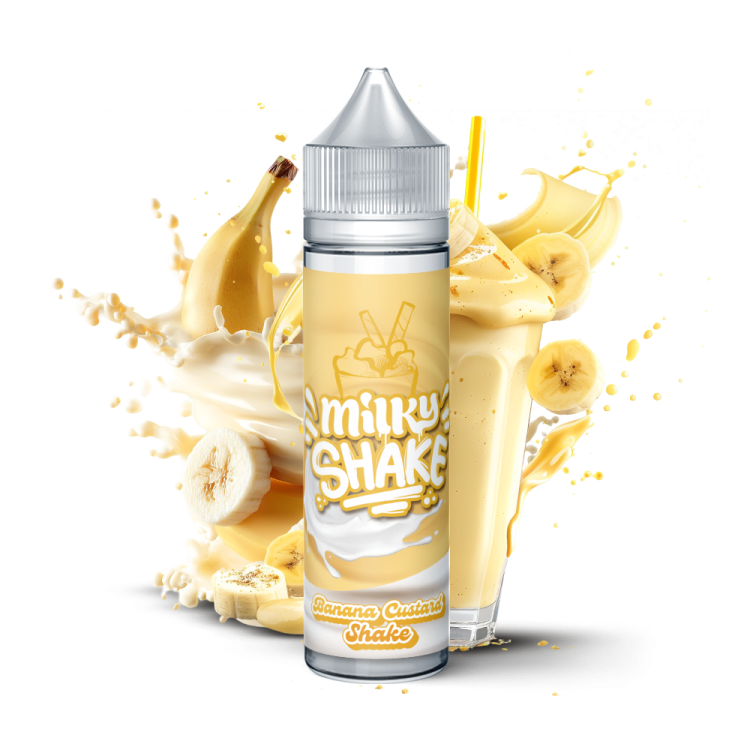 Banana Custard Shake - 75ML - Milky Shake