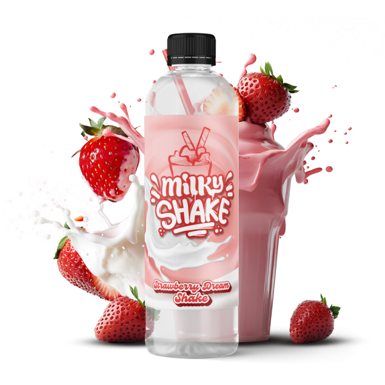 Strawberry Dream Shake - 500ml - Milky Shake