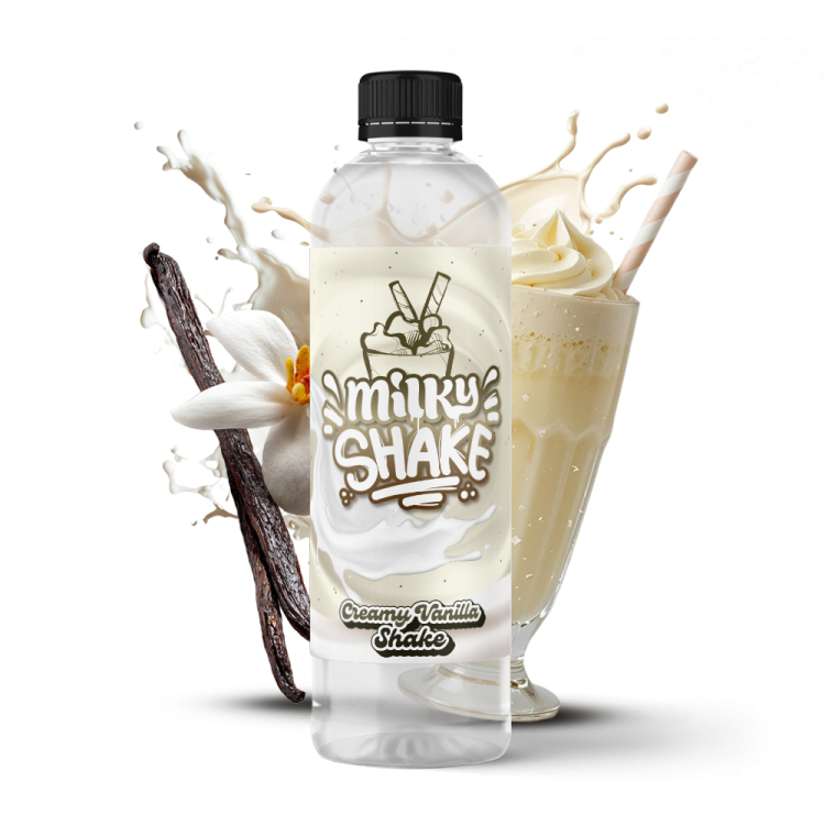 Creamy Vanilla Shake - 500ml - Milky Shake