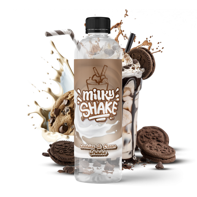 Cookies & Cream Shake - 500ML - Milky Shake