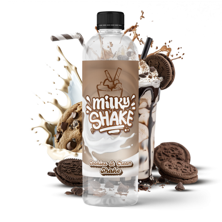 Cookies & Cream Shake - 1 Litre - Milky Shake