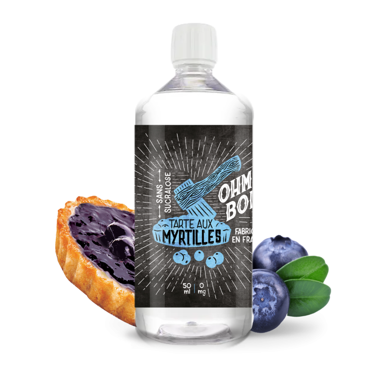 TARTE AUX MYRTILLES - 1 LITRE - OHM DES BOIS