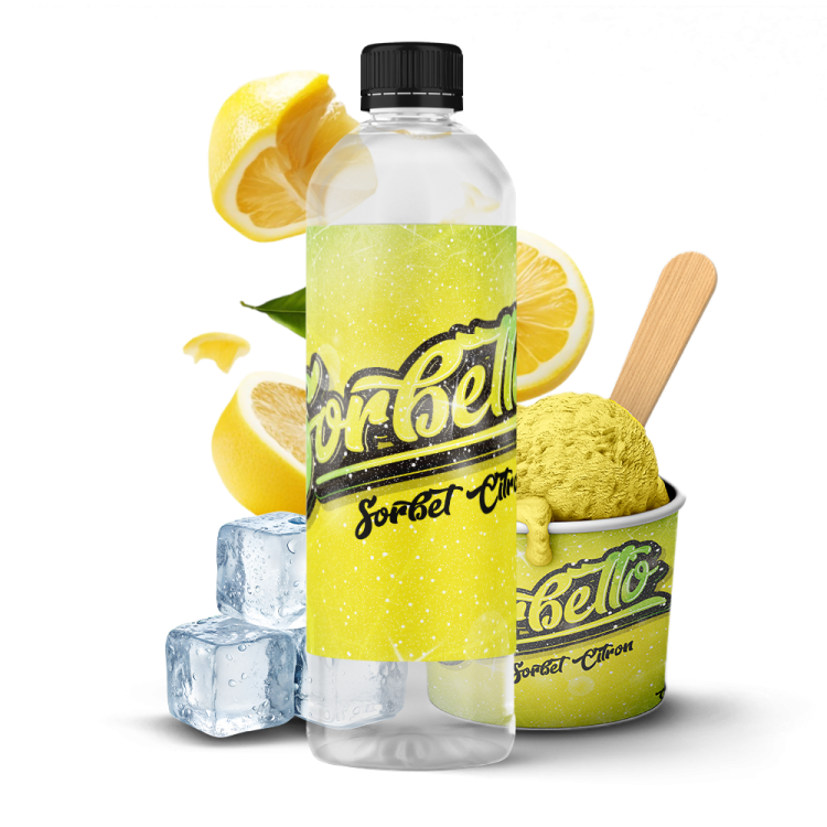 Sorbet Citron - 1 LITRE - Sorbetto