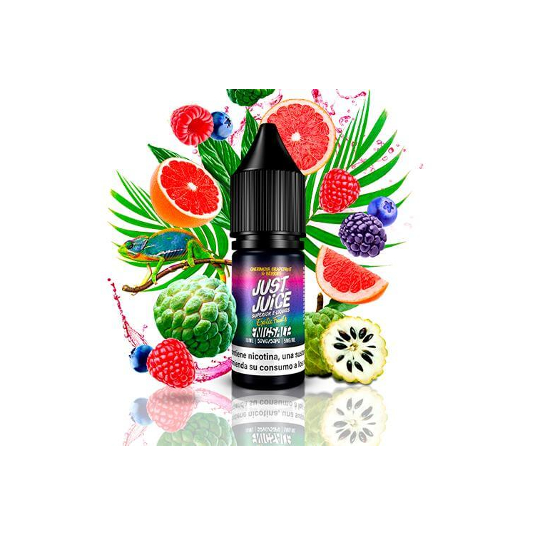 Just Juice Nic Salts Exotic Fruits Cherimoya, Grapefruit & Berries 10ml