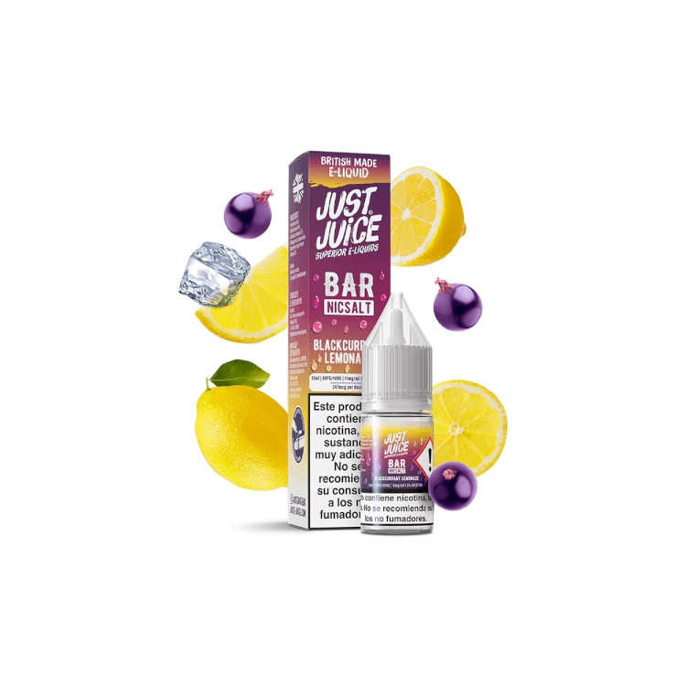 Just Juice Bar Salts Blackcurrant Lemonade 10ml