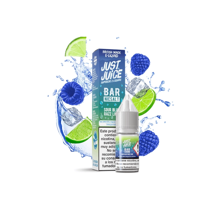 Just Juice Bar Salts Blue Sour Razz Lime 10ml
