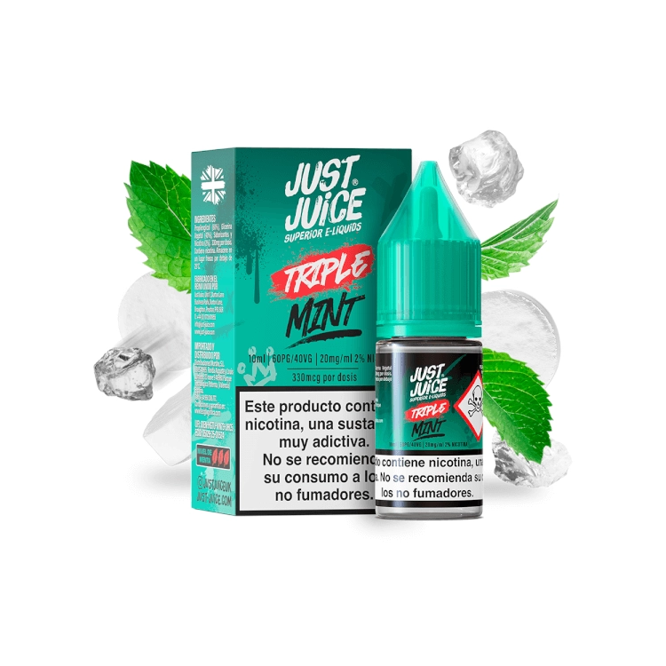 Just Juice Mint Range Salts Triple Mint 10ml