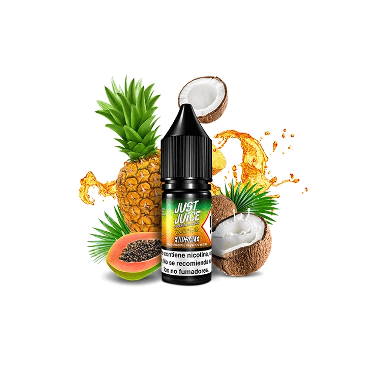 Just Juice Exotic Fruits Nic Salts Papaya, Pineapple & Coconut 10ml