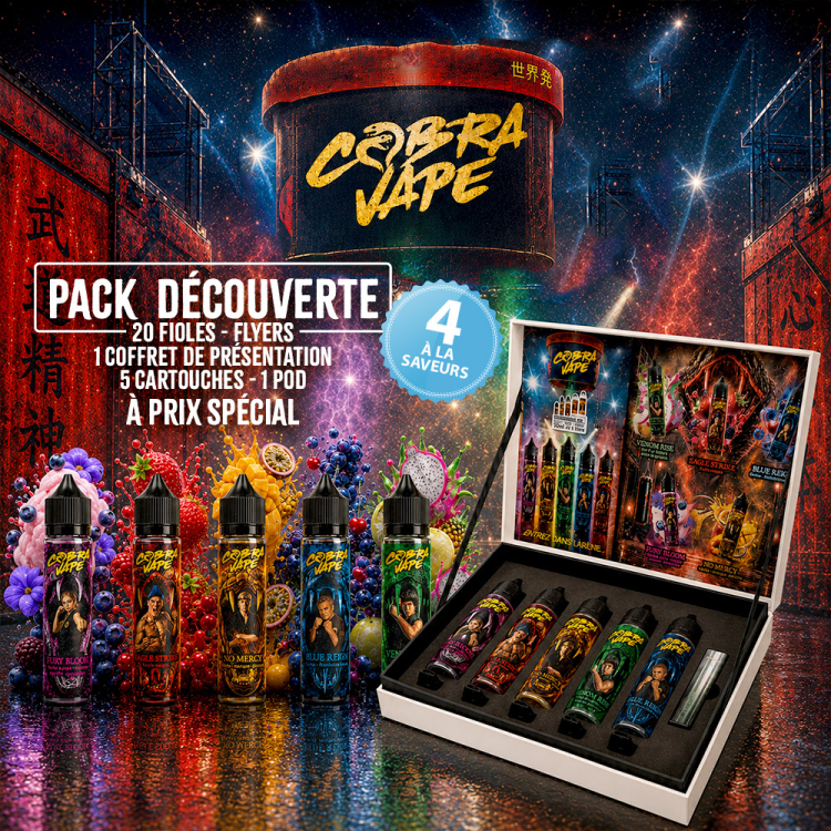 PACK DÉCOUVERTE COBRA VAPE