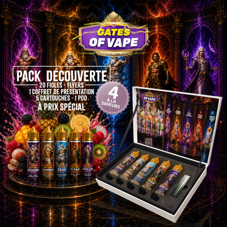 PACK DÉCOUVERTE GATES OF VAPE