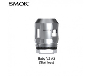 Résistances Baby V2 SS (A3 : 0,15 ohms) par 3 - Smoktech