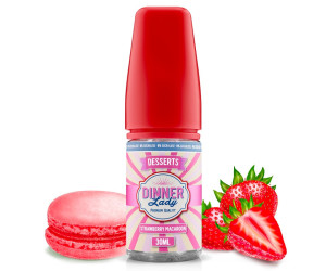 Strawberry Macaroon  - 30ML CONCENTRE - DINNER LADY